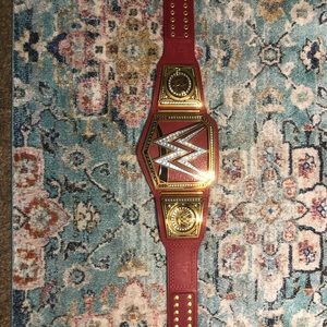 WWE authentic replica title belt